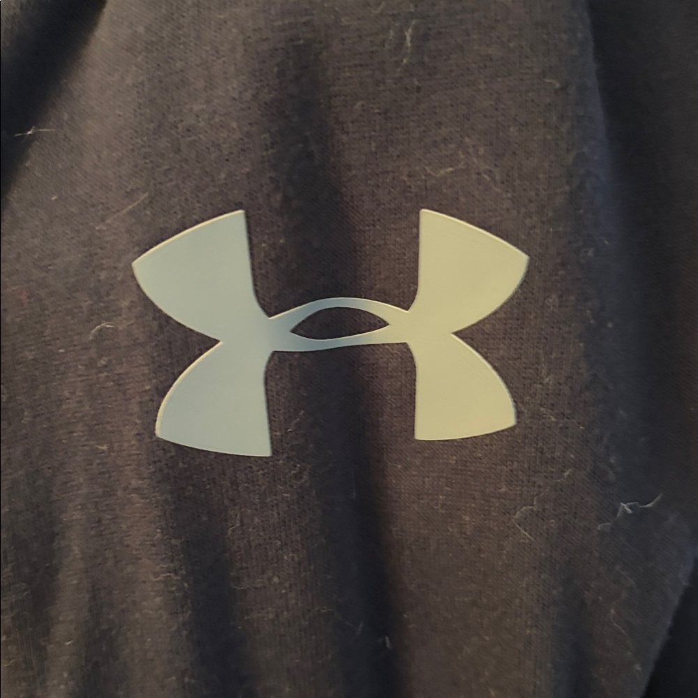 Under Armour Black and Gray Full-Zip Hoodie - Picture 3 of 6